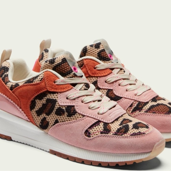 Scotch and soda sold our leopard sneaker sz 36 us 5 - Picture 2 of 7